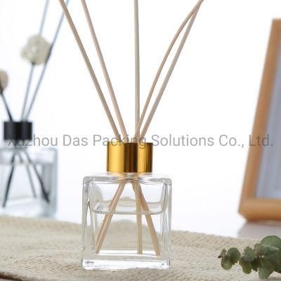 Custom Scent 100ml Clear Marble Aromatherapy Reed Diffuser Glass Bottle