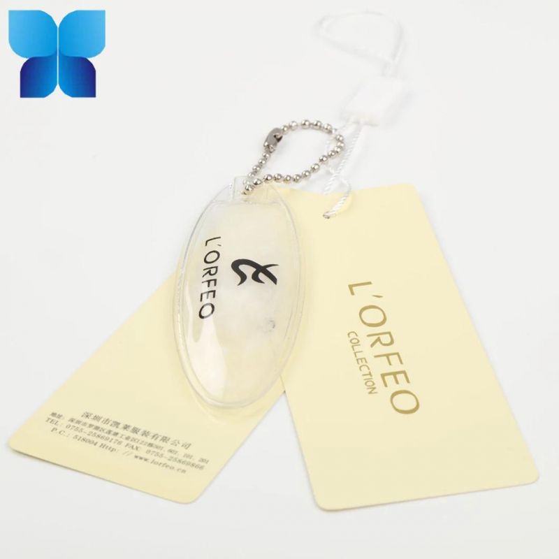 Garment Paper Hang Tag Printed Brand Logo Tag