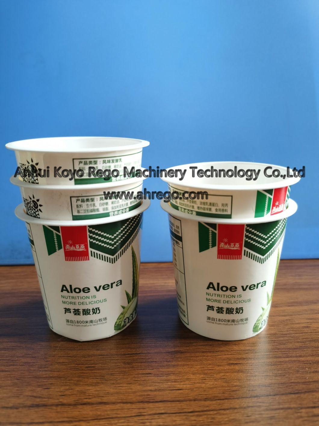 Plastic cup for water cup filling machine