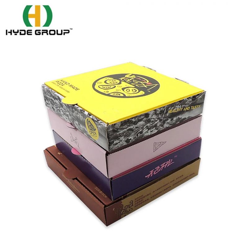 High Quality Customized Printed Pizza Packing Box for Takeaway