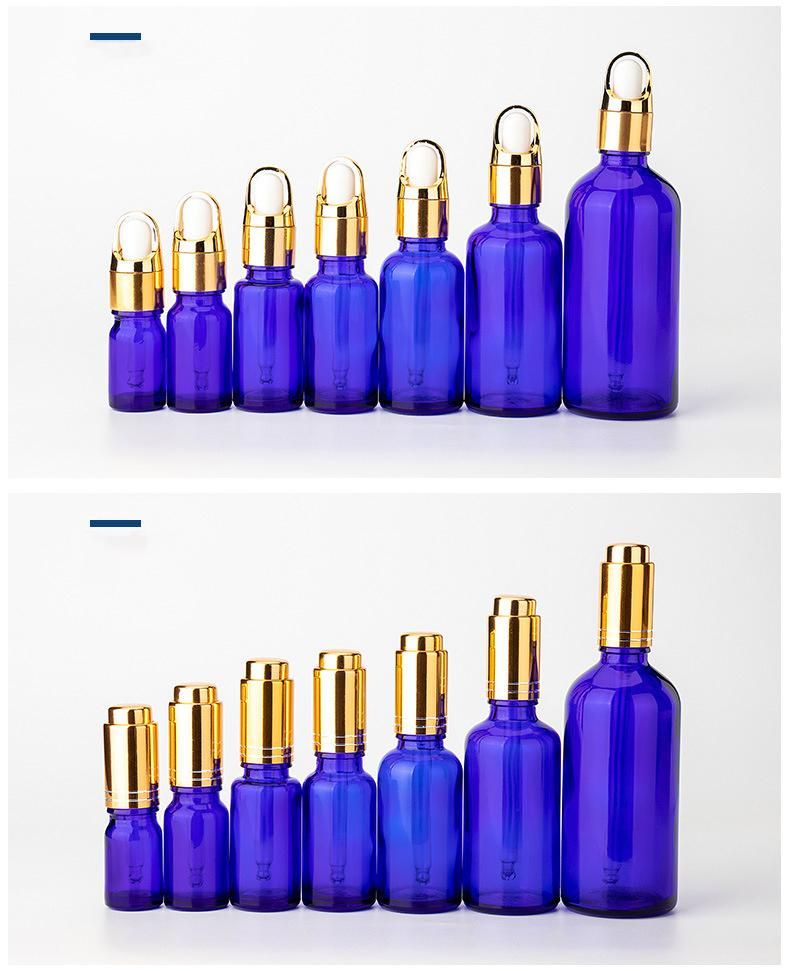 Blue Essential Oil Bottle for Perfume