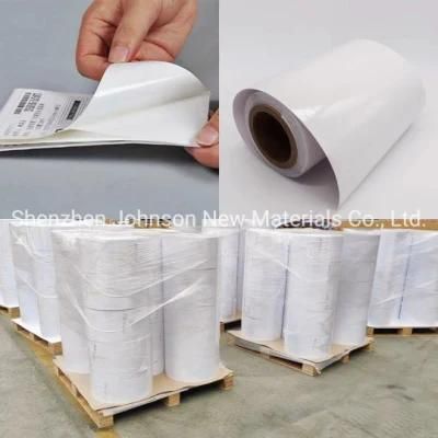 China Manufacturer Thermal Synthetic Paper with Glassine Liner