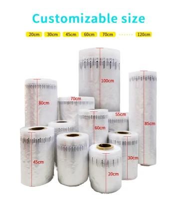 Manufacture Wholesale Co-Extrusio Shockproof 1meter Wide* 300meter Inflatable Plastic Air Column Wrap Roll Packing