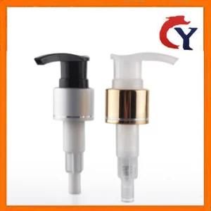 Wholesale Custom Silver Lotion Pump Aluminium Collar 20/410 Lotion Pump