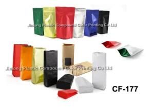 Stock Plain Coffee Packaging Bag