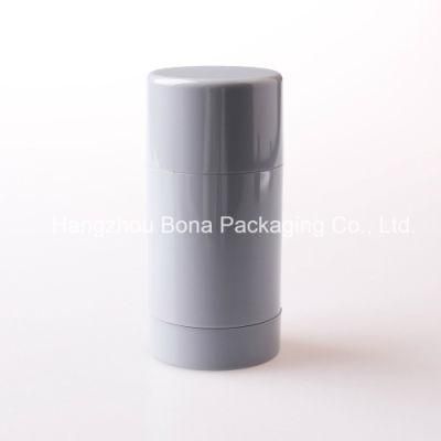 30ml 50ml 75ml Round Empty Plastic Deodorant Containers for Cosmetics Packaging