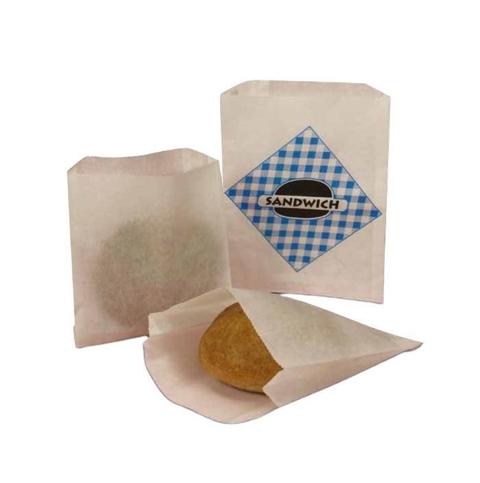 Cheap Price Disposable Food Packing Wrapping Greaseproof Paper Bag