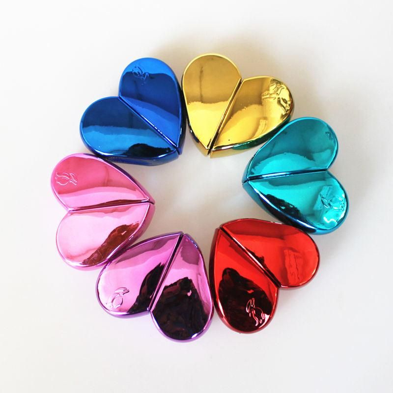 25ml Heart Shaped Glass Perfume Bottles with Spray Refillable Empty Perfume