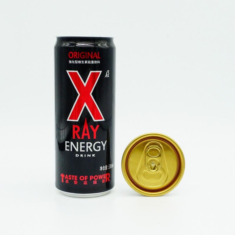 Aluminum Beverage Cans 330ml for Energy Drinks