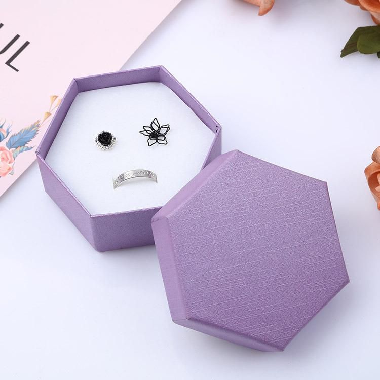 Creative Custom Jewelry Packaging Luxury Paper Gift Box European Style Double Open Snap Jewelry Box Velvet Velvet Snap Jewelry