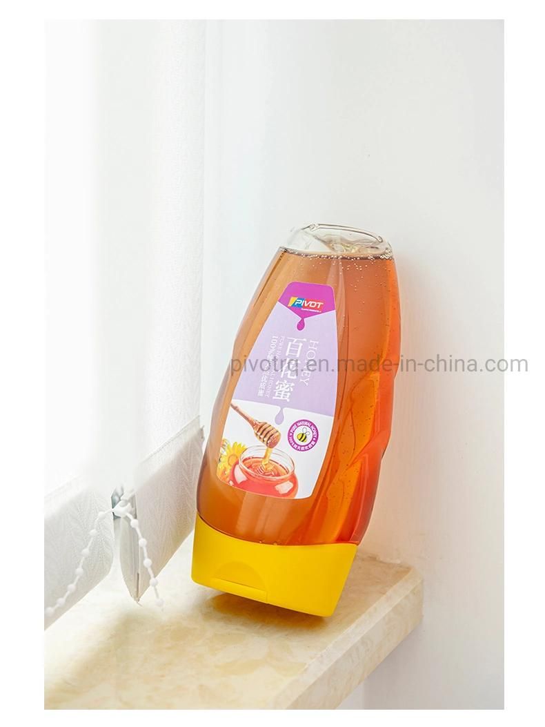 465g Food Grade Pet Honey Squeeze Bottle for Packing Honey Syrup