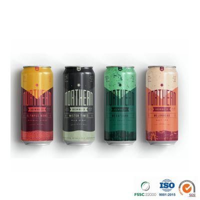 New Food Grade Aluminum Easy Open Beverage Beer Energy Drink Juice Soda Soft Drink 330ml 500ml 355ml 12oz 473ml 16oz Aluminum Can