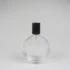 Refillable Clear Empty Round 100ml Spray Glass Perfume Bottle