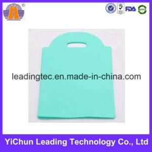 Garment Gift Packaging OEM Plastic Die Cut Raise Collar Bag