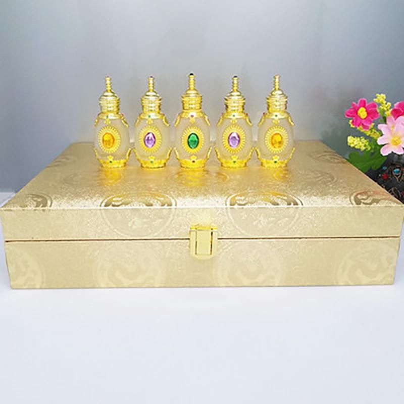 in Stock Ready to Ship 15ml Hot-Selling Zinc Alloy Metal Bottle for Perfume Oil Fragrance Bottle