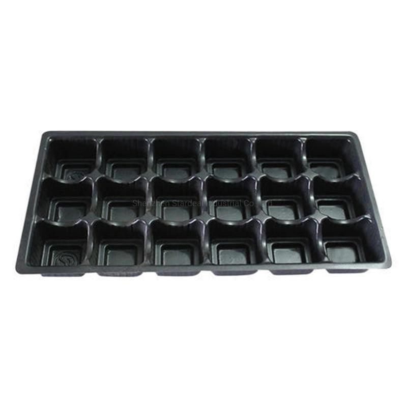 Wholesale Customized Cavity Plastic Packing Chocolate Blister Insert Tray