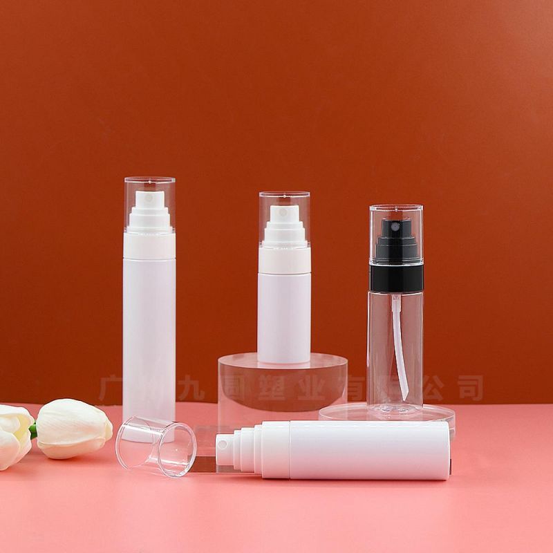 Pet Plastic Fine Luxury Perfume Cosmetic Custom Empty Mist Spray Bottle 30ml 40ml 50ml 60ml 80ml