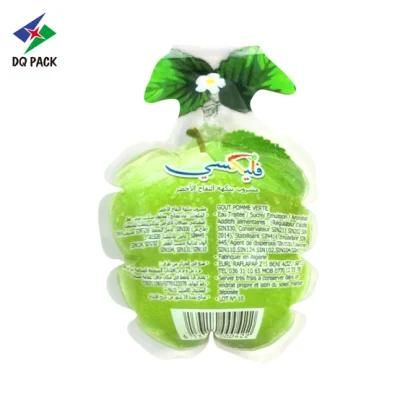 Dq Pack Custom Print Mylar Bag Cheap Price Packaging Bag Fruit Shape Injection Packaging Bag Wholesales Injection Bag for Jelly Packaging