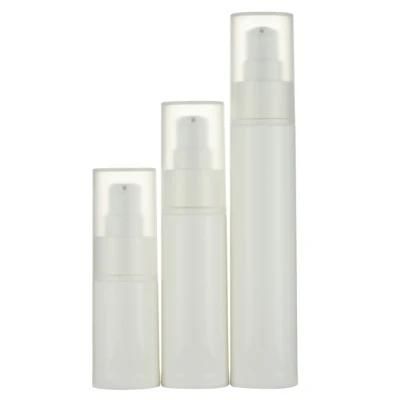 0.5oz Plastic Cosmetic Packaging Airless Spray/Lotion Bottle