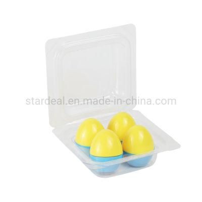 Clear Disposable Double Cardboard Blister Clamshell Packaging