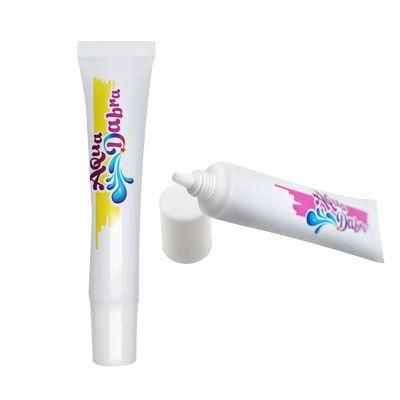 Whitening Cream Cosmetic Plastic Tube Packaging with Long Nozzle 6g