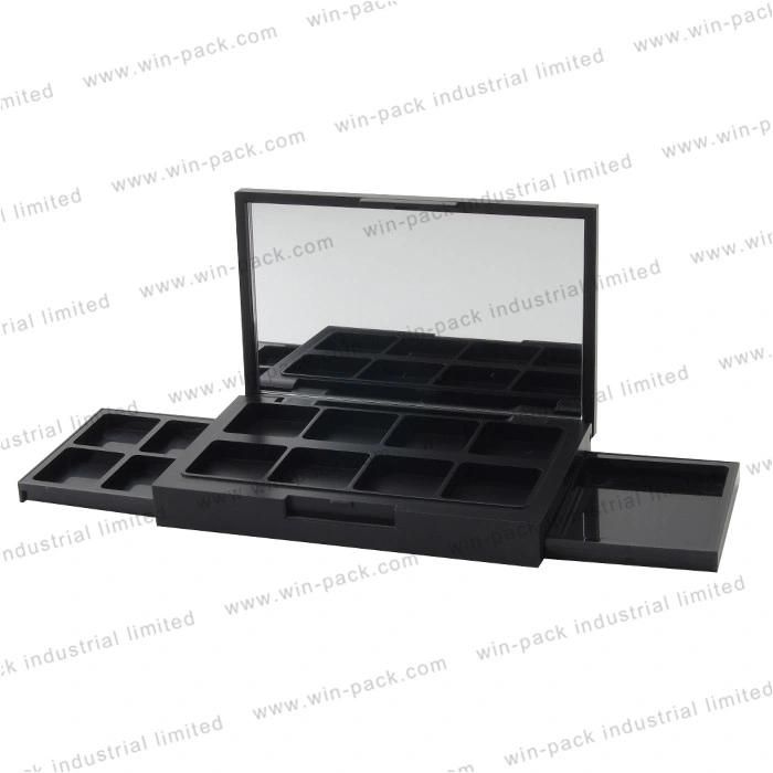 Rectangle Plastic Private Label Eyeshadow Palette for Factory Price High Quality