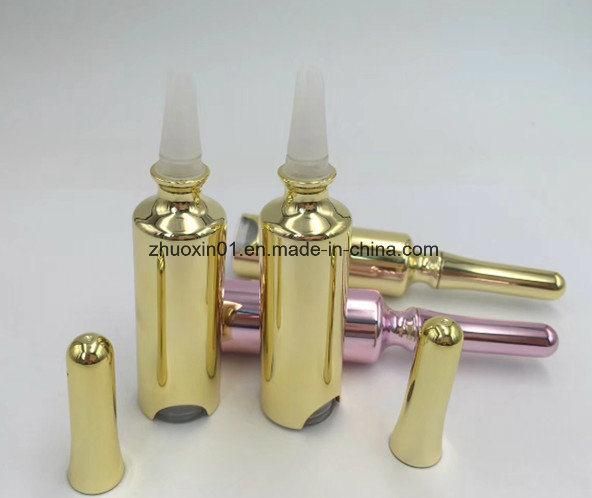 High Quality Perfume Cosmetic Empty Eye Cream Lotion Oil Press Dropper Bottles Wholesale 10ml 15ml