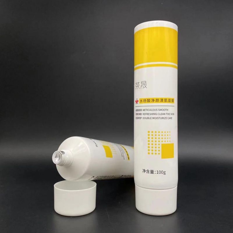 Plastic Laminated Cosmetic Packaging Tube with The Screw Cap