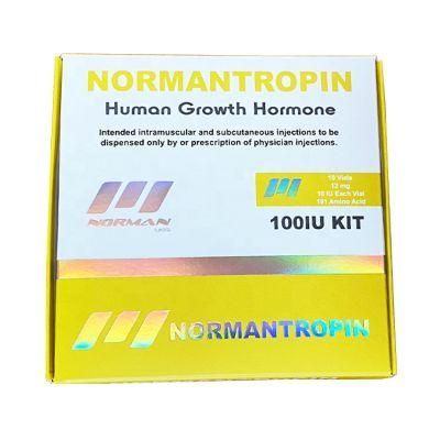 Custom Holographic Logo Printing Somatropina 191AA HGH Package 2ml X 10vials Paper Boxes