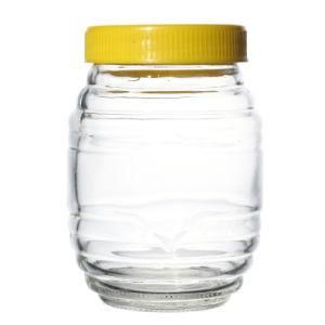 Glass Jars Suppliers Food Storage Flint Screw Top Round Honey Jar Glass