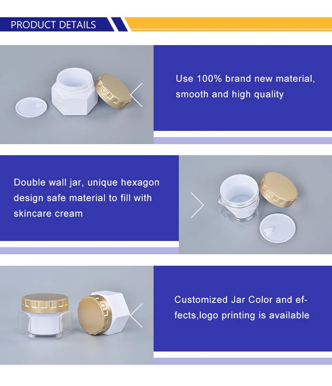 China Eco-Friendly OEM/ODM 50g, 100g, 150g, 250g Customize Beaty Cosmetic Packaging Cream Jars