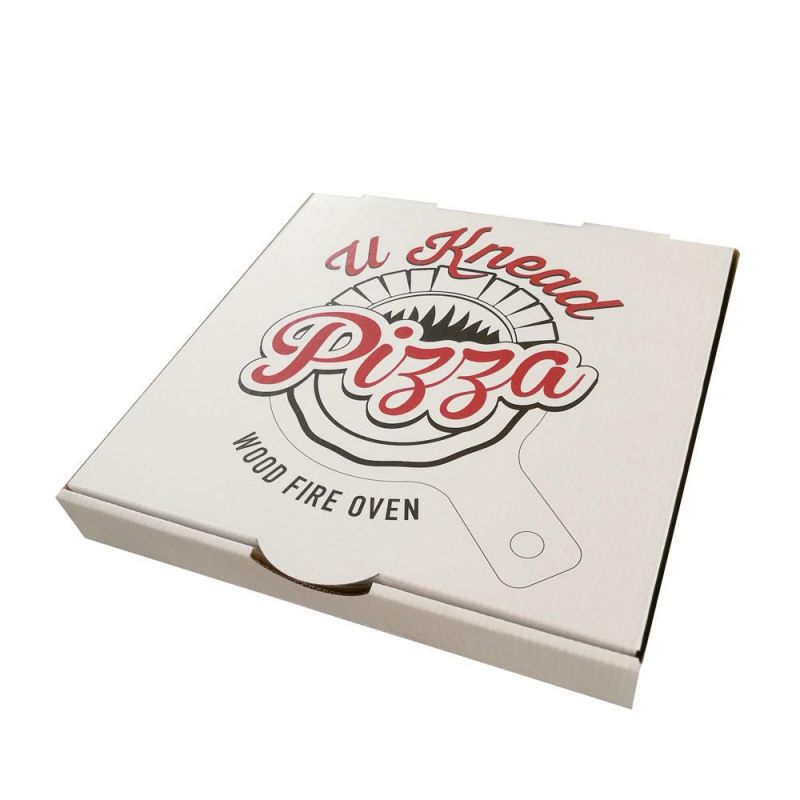 Cheap Tuck Top Box for Packaging Food Classic Pizza Box