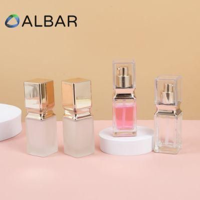 Cubic Square Makeups Glass Bottles for Fragrance Perfume and Hair Tonic