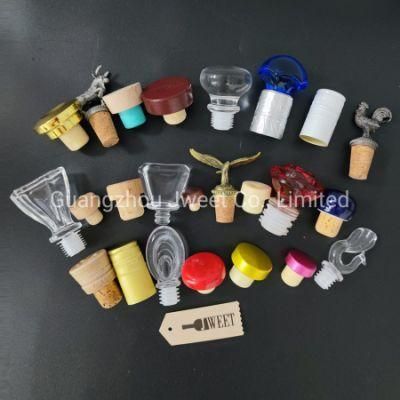 Custom Synthetic Cap Wood Cap Glass Cap Metal Cap Aluminum Cap Spirit Liquor Vodka Brandy Wine Bottle Cap Cork Round Square Screw T Bottle Cap