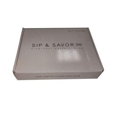 Glossy Transparent Aeroplane Style Packing Hard Cardboard Box