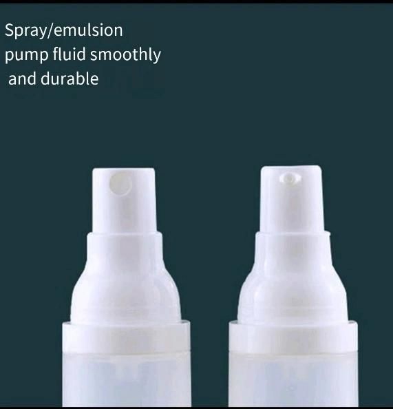 PP Mini Airless Pump Bottle Mini Travel Plastic Bottle