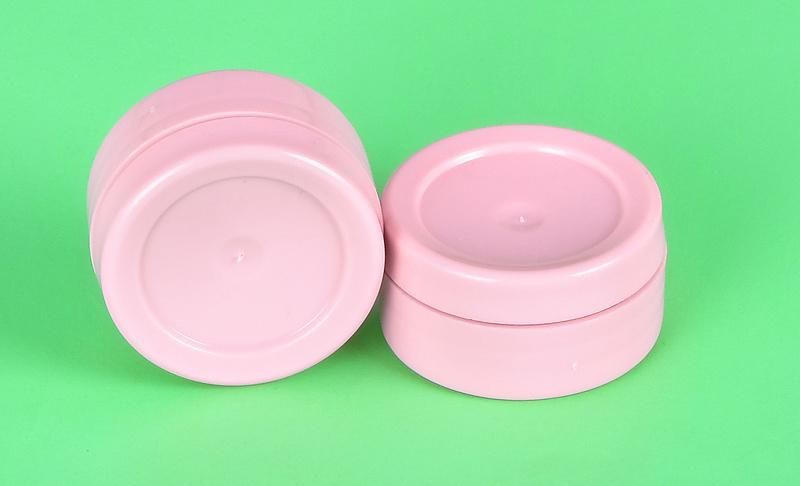 Wholesale Cute Pink Color Loose Powder Compact Powder Puff Case