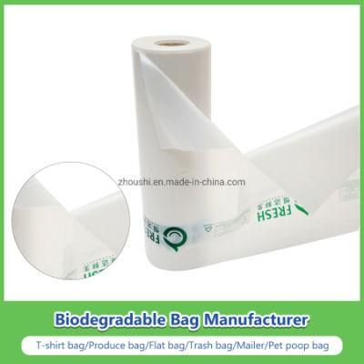 PLA+Pbat/Pbat+Corn Starch Biodegradable Bags, Compostable Bags, Food Bags for School