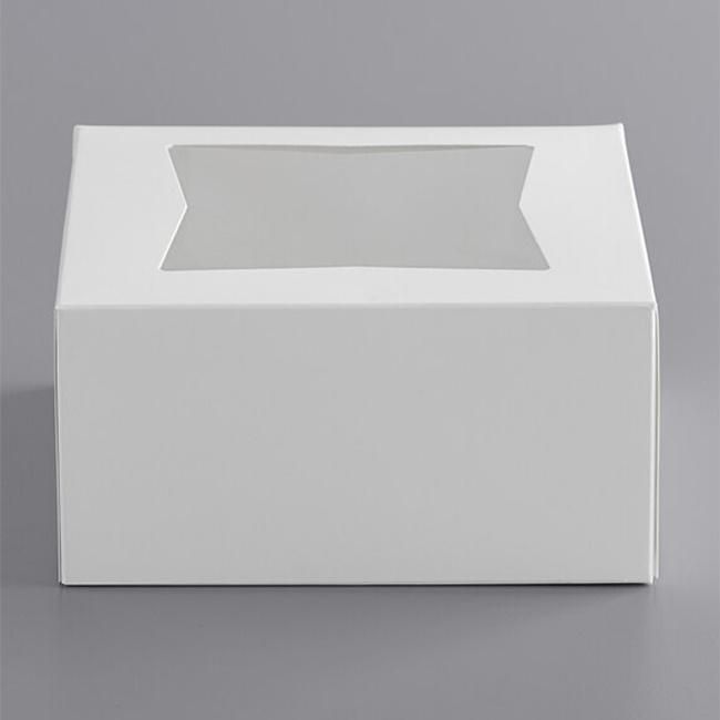 Nature Small Folding Take Away Food Box Container Kraft Paper Food Box