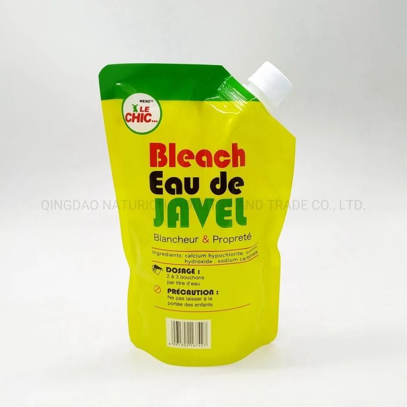 5L Stand up Plastic Disinfectant Spout Bag