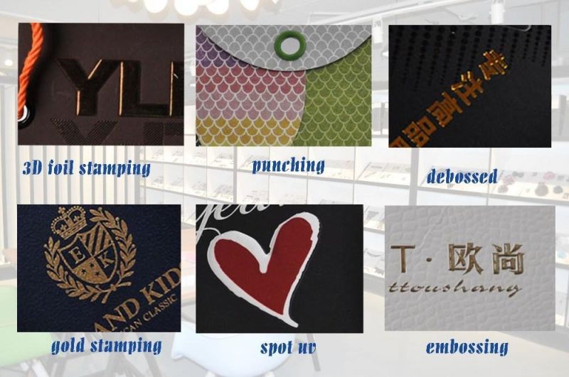 Factory Supply Cheap Quality Hangtag for Garment/Bag