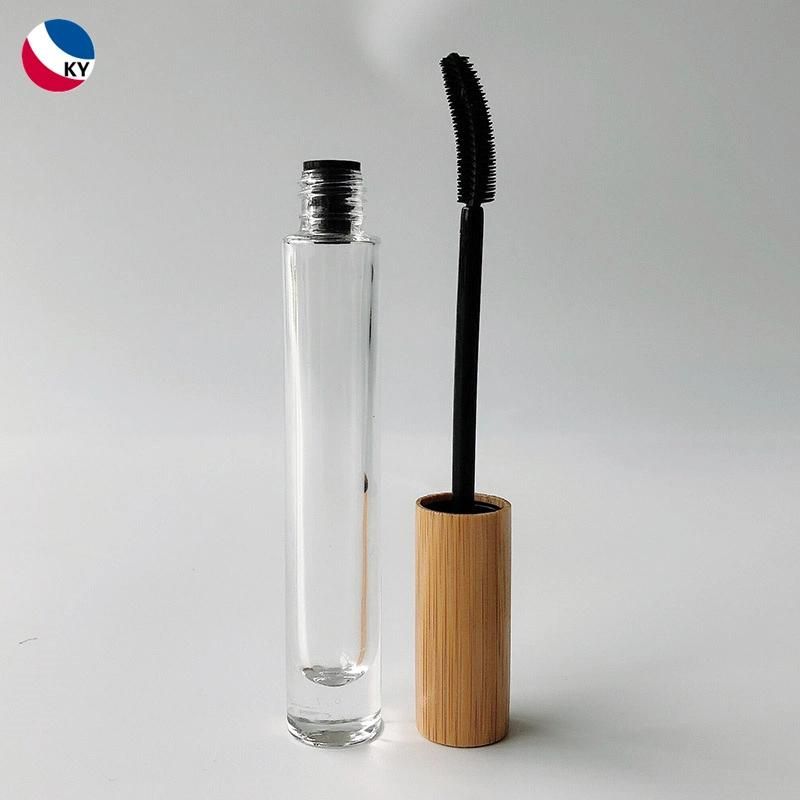 Custom Lip Gloss Amber Mascara Bottle OEM 6ml 8ml 10ml Clear Brown Glass Empty Lipgloss Tube Container