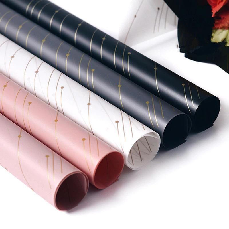 Custom Wrapping Tissue Gift Paper Wrapping Waterproof Flower Wrapping Paper Roll