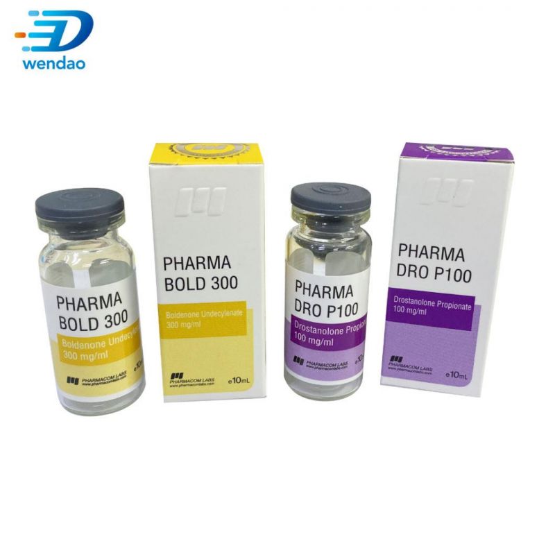 Promotion Pharma Brand 10ml Vial Steroid Labels and Boxes