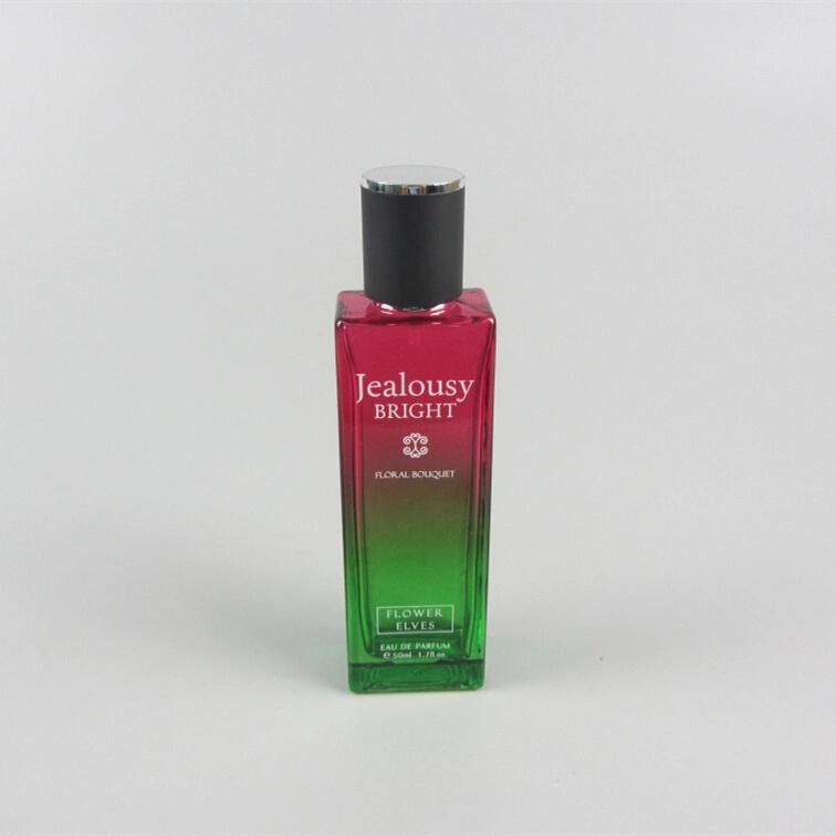 Wholesale 50ml Perfume Spray Glass Bottle with Painting