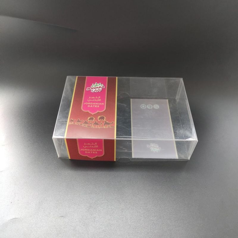 Custom upper and lower  gift Plastic PET Food Packaging  Boxes