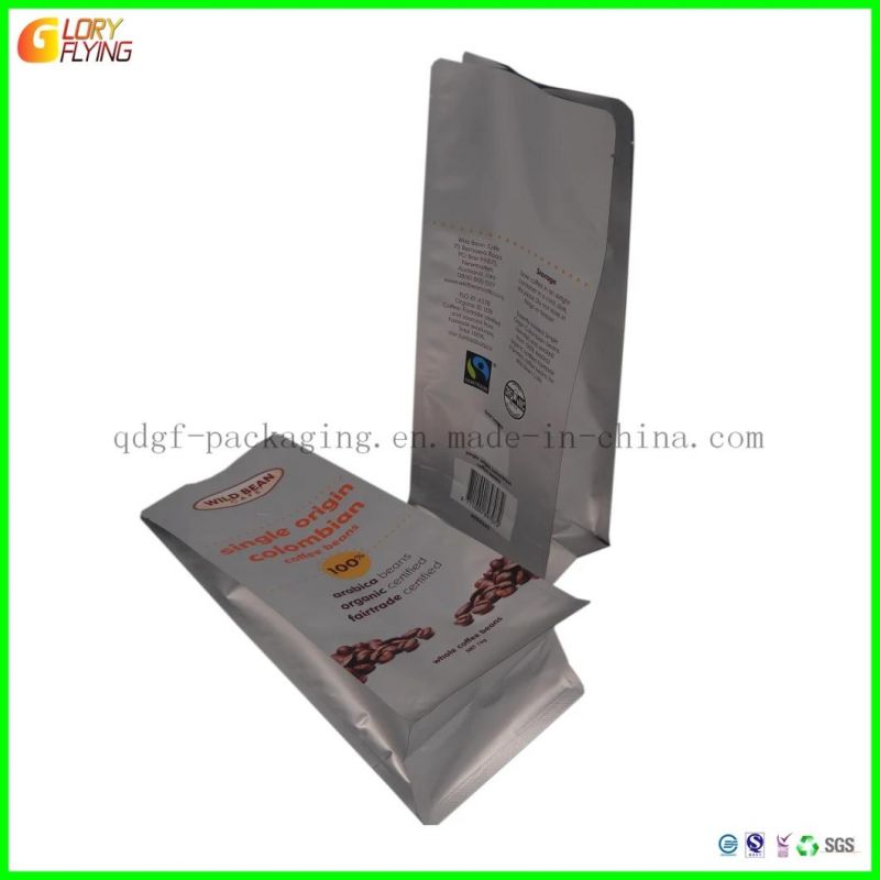 Packaging Supplier Printed Zipper Self - Sealing Laminated Stand up Bags Kraft Paper Plastic Packaging Coffee Tea Bags