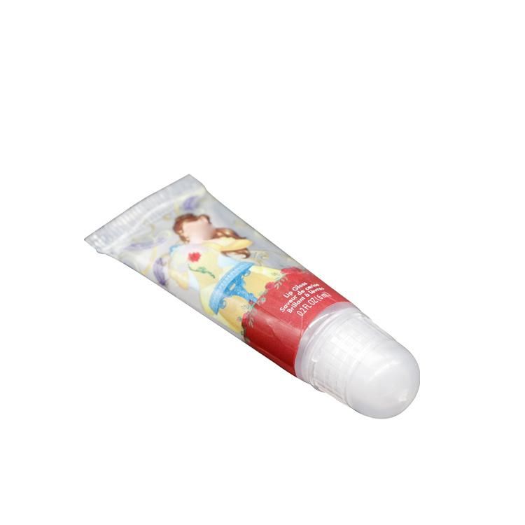 Customized Empty Plastic Lip Gloss Squeeze Tube