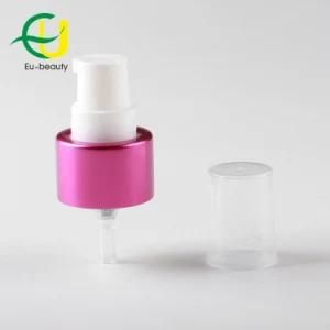 24/410 High Quality Aluminum Purple Coating Cream Pump with PP Cap