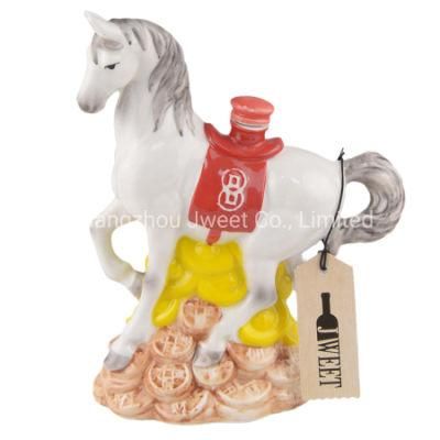 Empty Ceramic Bottle with Customized Animal Shape